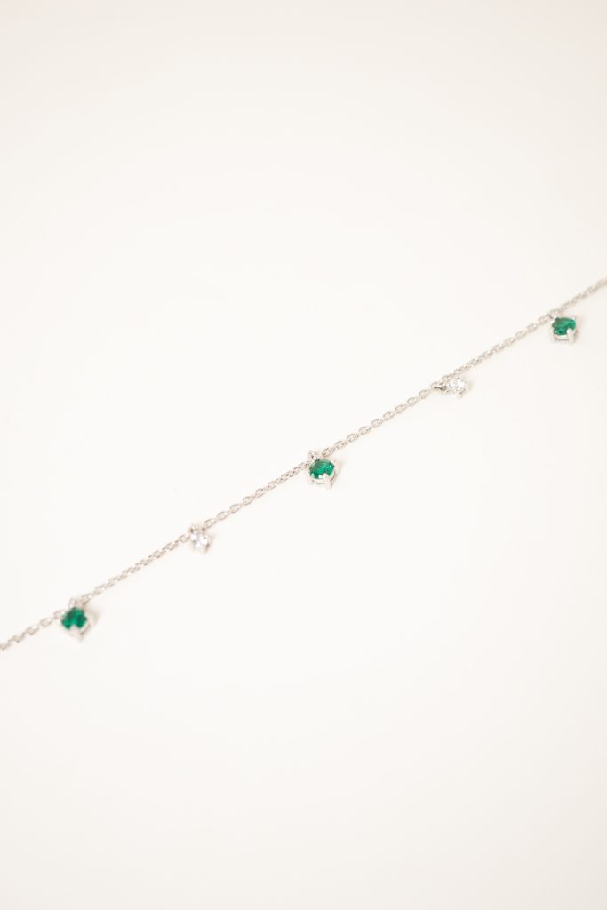 bracelet-melia-vert-argent