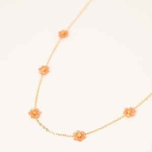 collier-prairie-orange-acier-inoxydable