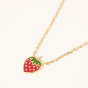 collier-strawberry-plaque-or