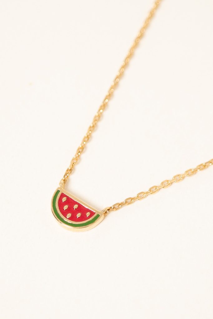 collier-watermelon-plaque-or