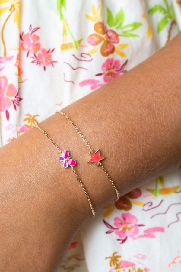 bracelet-butterfly-star-plaque-or