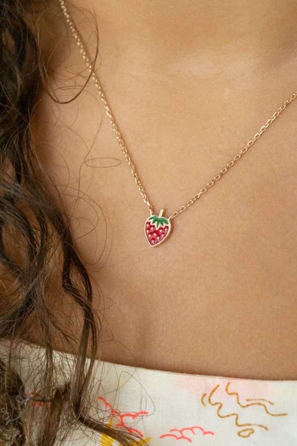 collier-strawberry-plaque-or