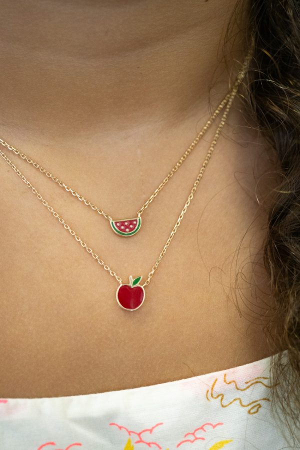 collier-watermelon-apple-plaque-or