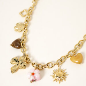 collier-bloom-rouge-acier-inoxydable