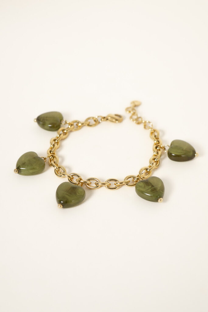 bracelet-sweet-vert-acier-inoxydable