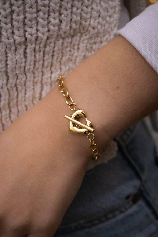 bracelet-mine-coeur-acier-inoxydable