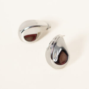 boucles-oreilles-lys-argentees-acier-inoxydable