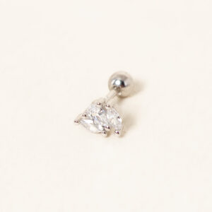 piercing-petale-argent-massif