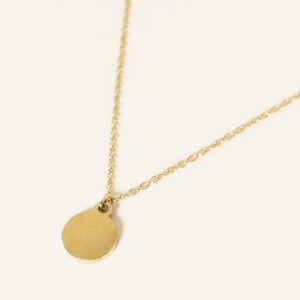 collier-acier-inoxydable-doré-ida