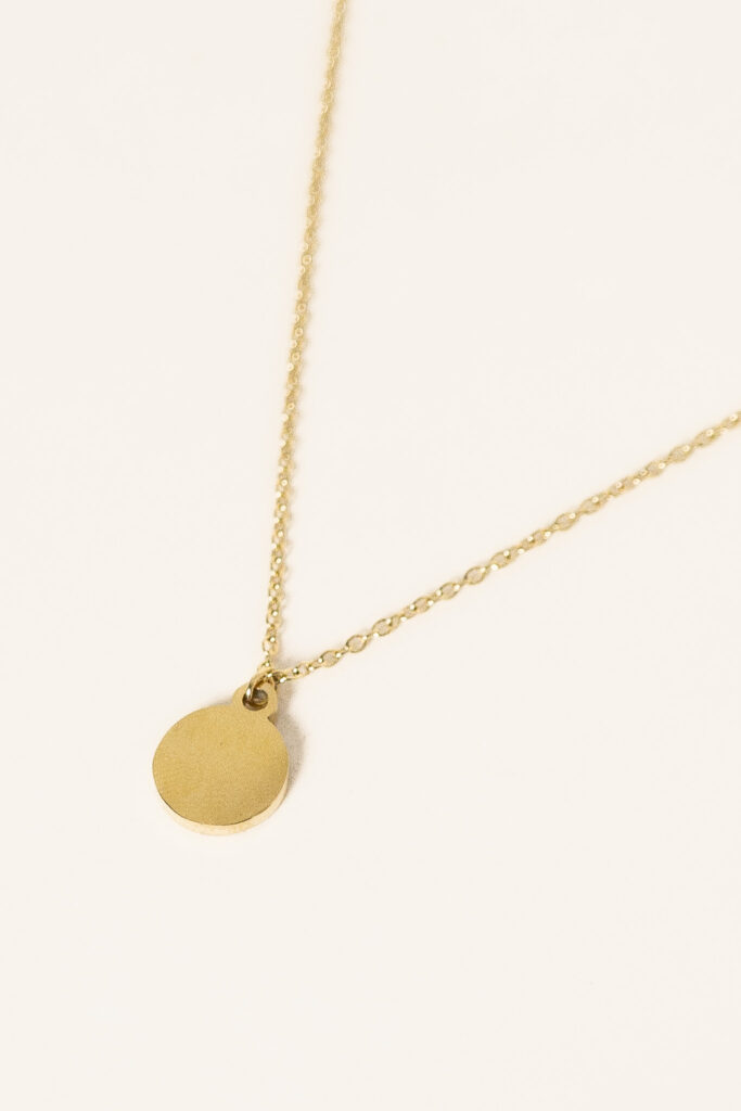 collier-acier-inoxydable-doré-ida