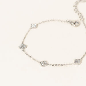 bracelet-trefle-argente-acier-inoxydable